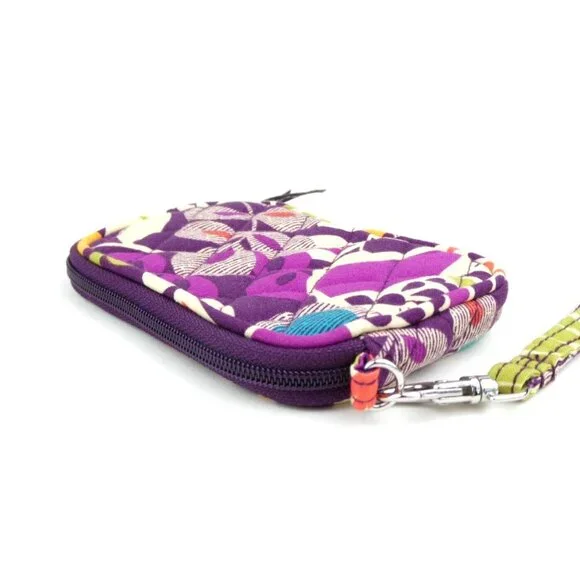 Vera Bradley Plum Crazy Wristlet - Picture 6 of 10